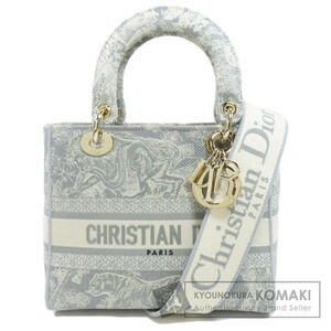 Christian Dior Lady Quilted 2way handbag canvas